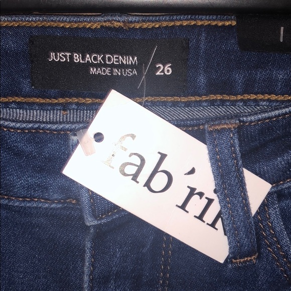 FAB’ RIK NWT JEANS!! NEVER WORN!! - Picture 2 of 4